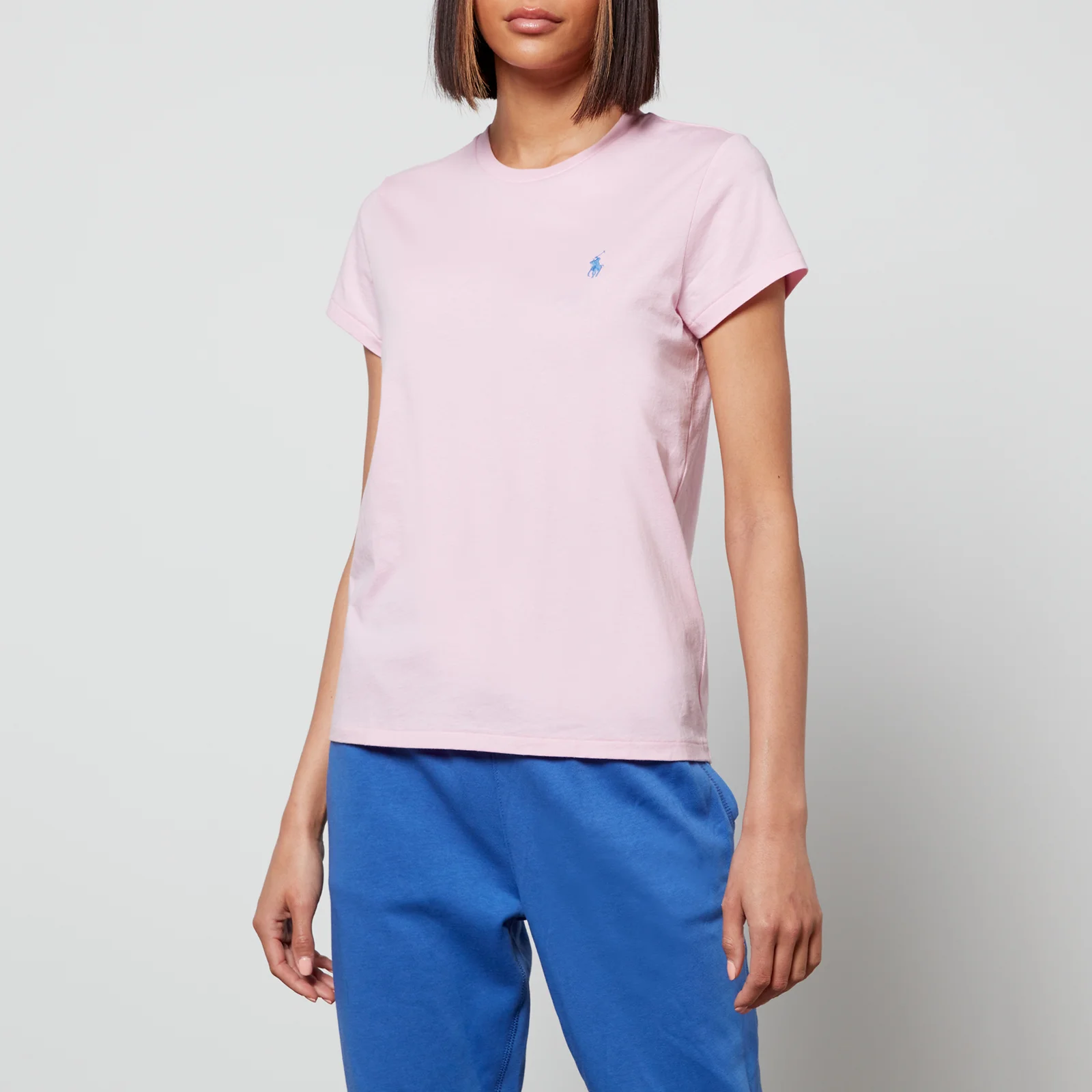 Polo Ralph Lauren Women's Small Pp T-Shirt - Carmel Pink Image 1