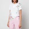 Polo Ralph Lauren Women's Paint Splater T-Shirt - White - Image 1