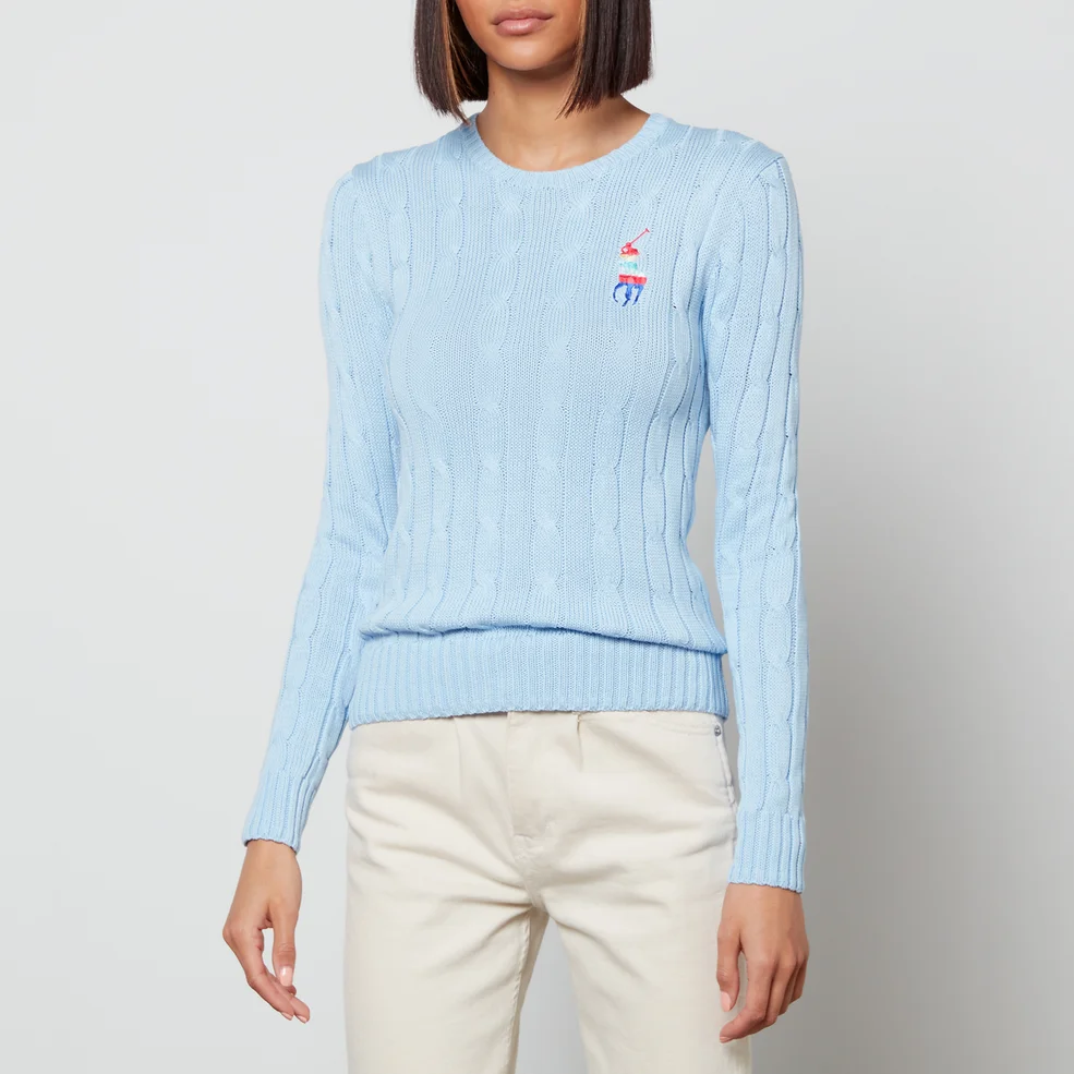 Polo Ralph Lauren Women's Pp Pullover - Elite Blue Multi Image 1