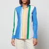 Polo Ralph Lauren Women's Heidi Stripe Shirt - Multi Stripe - Image 1