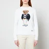 Polo Ralph Lauren Women's Bear Sweatshirt - White Multi - Image 1
