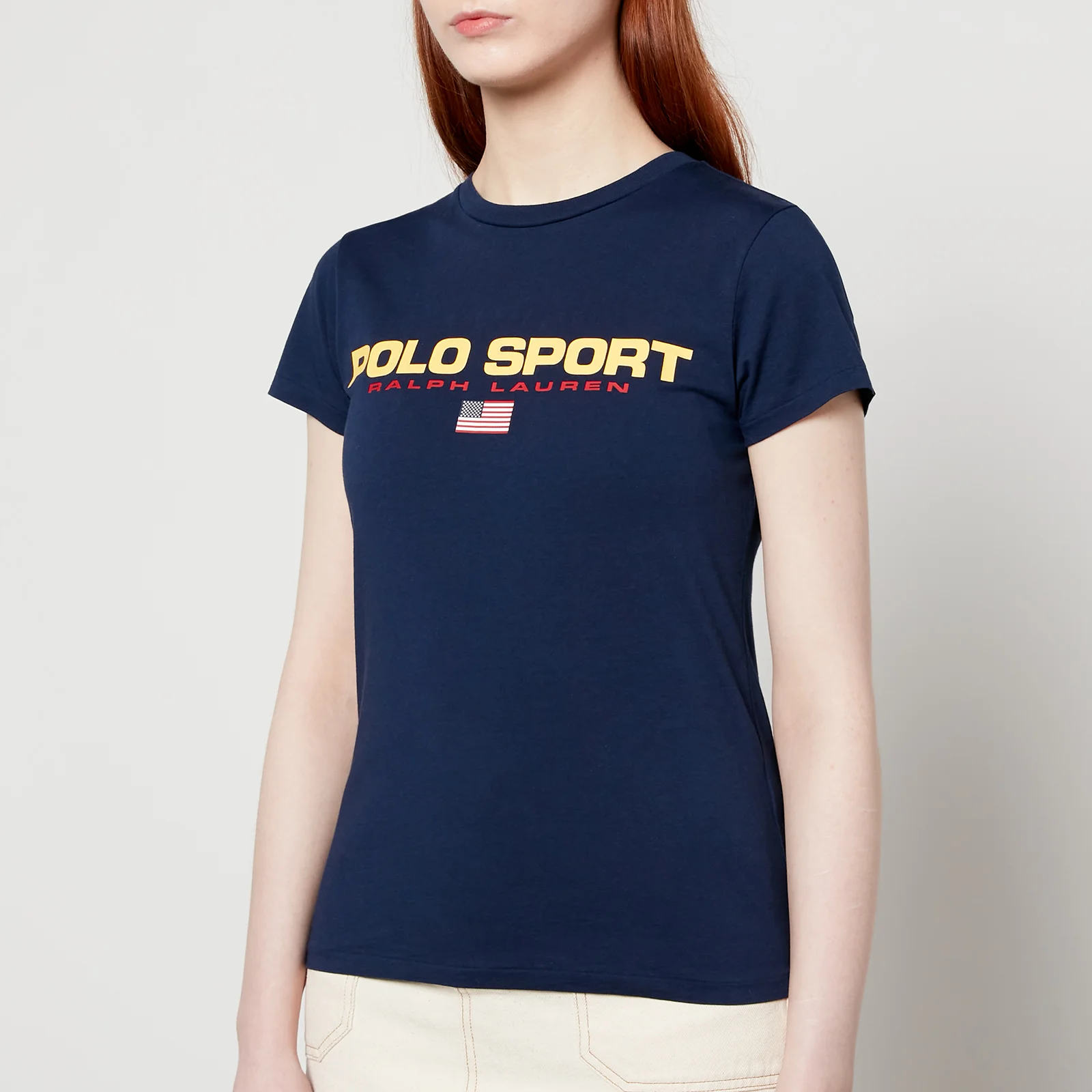 Polo Ralph Lauren Women's Polo Sport T-Shirt - Newport Navy Image 1