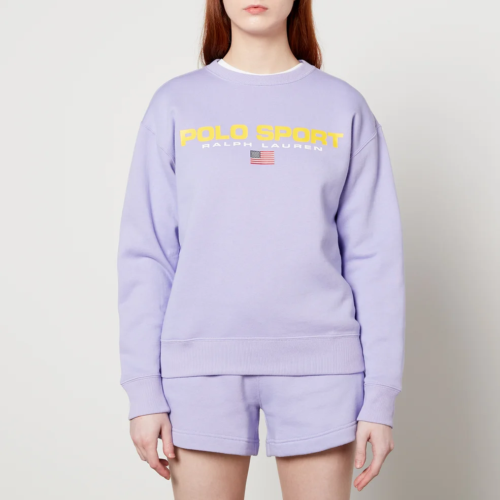 Polo Ralph Lauren Women's Polo Sport Sweatshirt - Sky Lavender Image 1