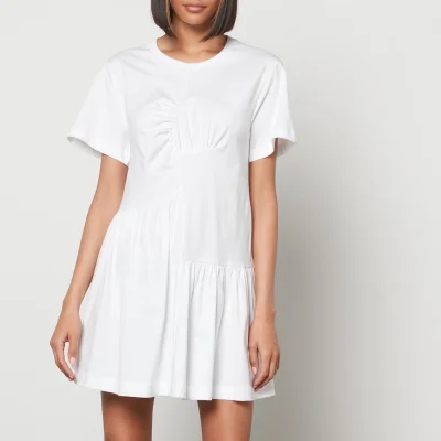 Marques Almeida Women's Panelled Gathered Dress - White