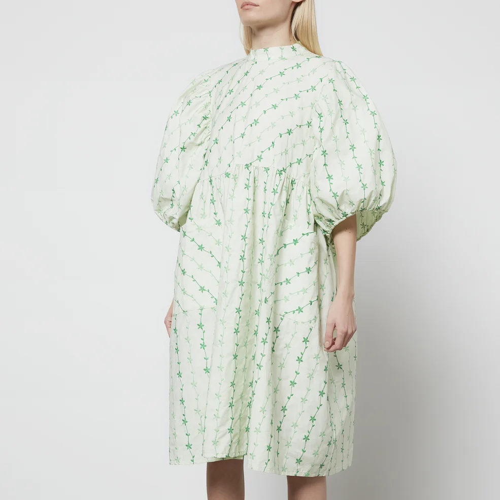 Résumé Women's Lacy Mini Dress - Sylvan Green Image 1