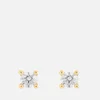 Astrid & Miyu April Birthstone Gold-Tone Crystal Earrings - Image 1