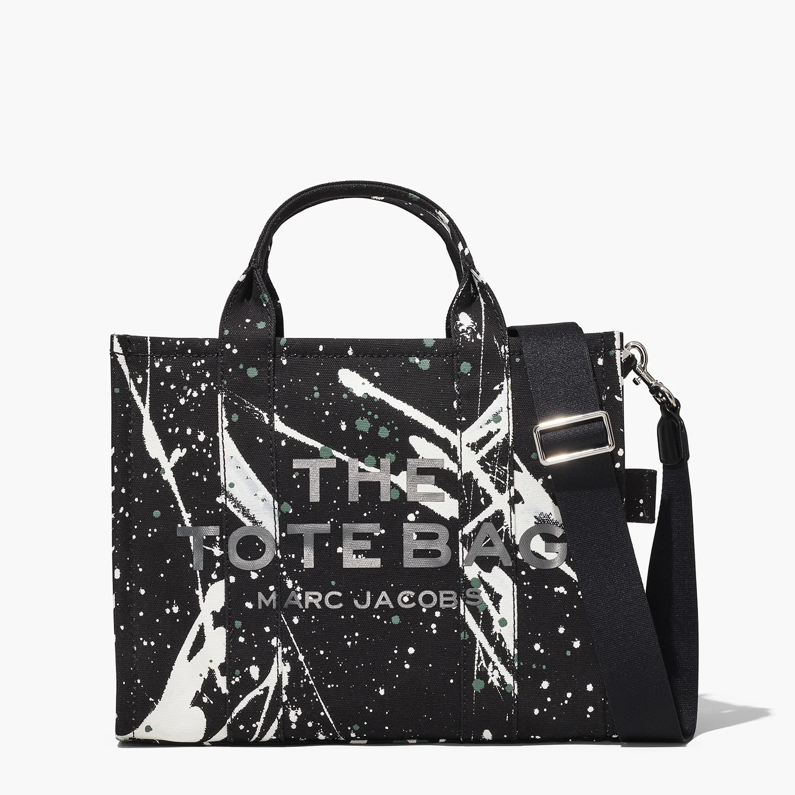 Marc Jacobs The Medium Splatter Paint Canvas Tote Bag Image 1