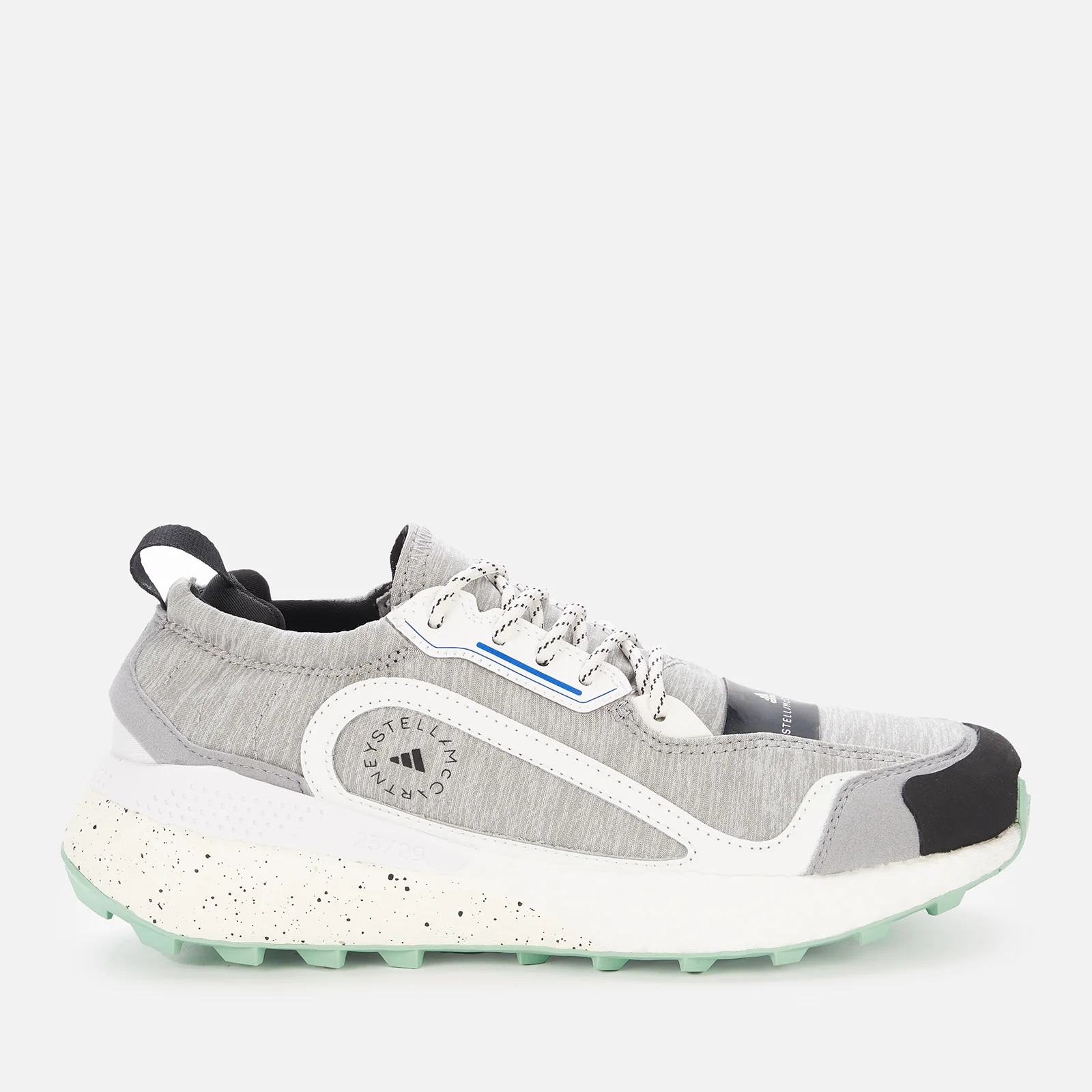 adidas by Stella McCartney Women's Outdoorboost 2.0 Heather Trainers - Grey/White Image 1