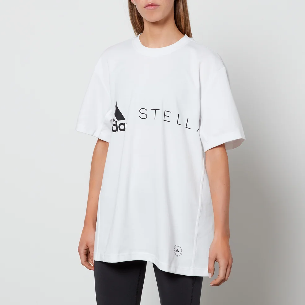 adidas by Stella McCartney Women's Logo T-Shirt - White Image 1