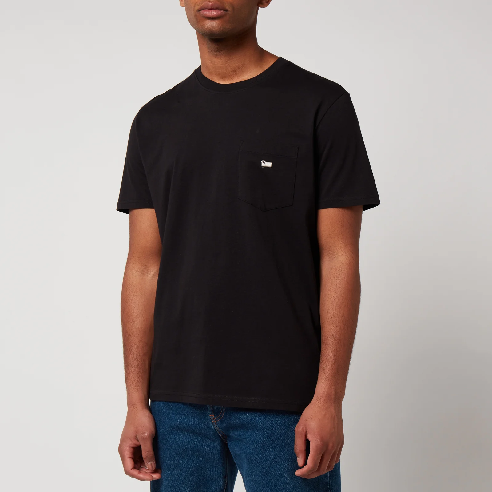 Woolrich Men's Pocket T-Shirt - Black Image 1