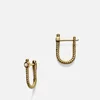 Anni Lu Women's Golden Rope Earrings - Gold - Image 1