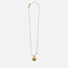 Anni Lu Women's Ray Shell Necklace - Gold - Image 1