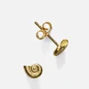 Anni Lu Women's Spiral Stud Earring - Gold - Image 1