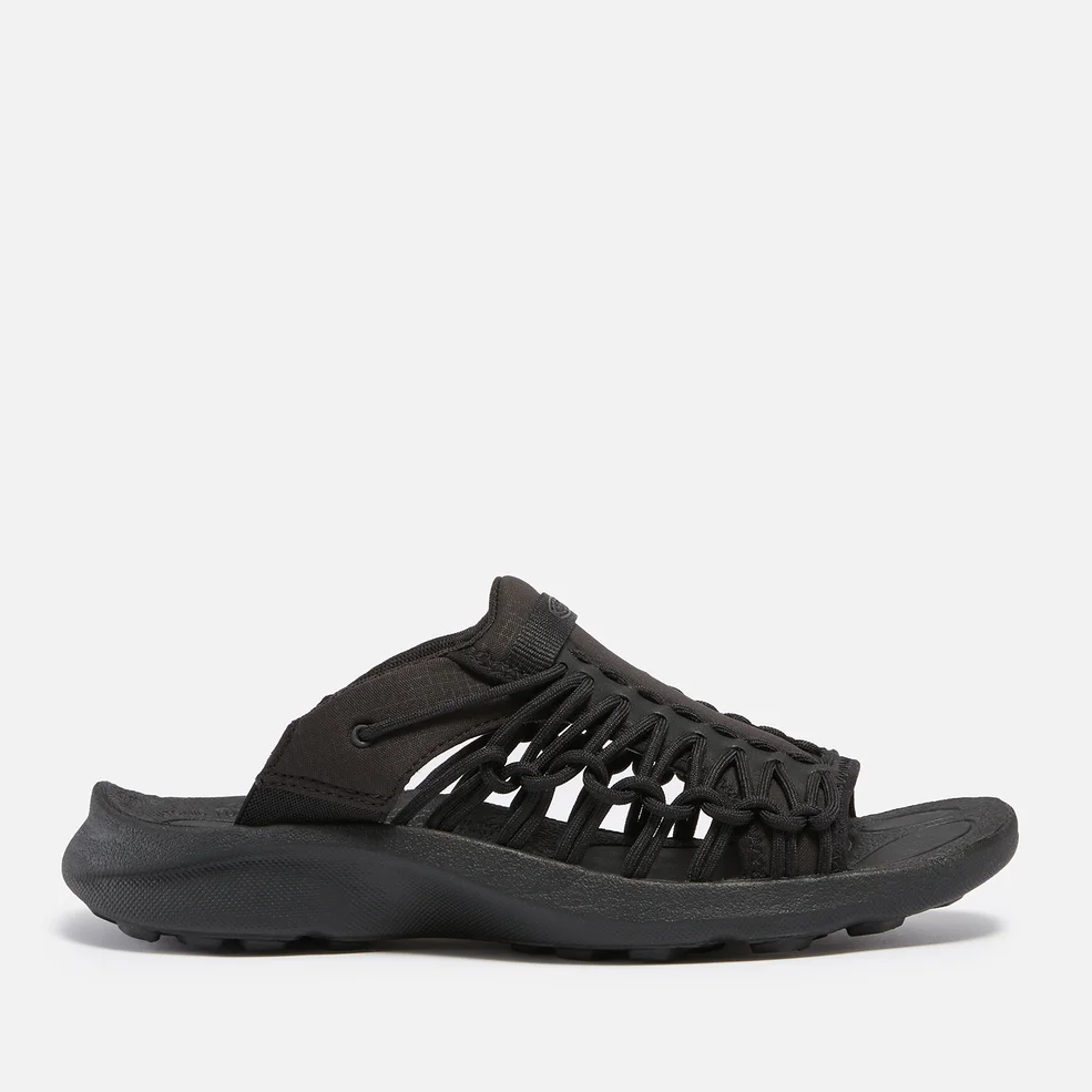 Keen Women's Uneek Sneaker Slide Sandals - Black/Black Image 1