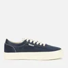 Stepney Workers Club Men's Dellow Track Ripstop Low Top Trainers - Navy - Image 1
