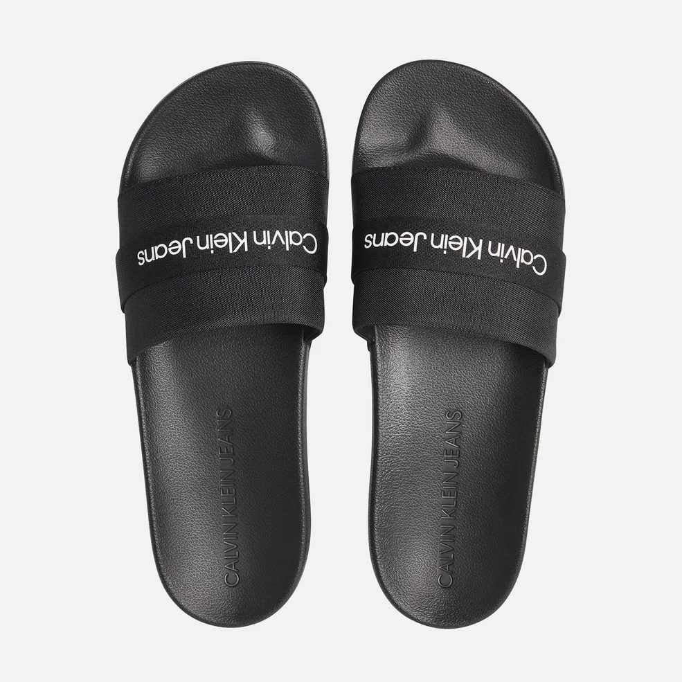 Calvin Klein Jeans Men's Fargos Slide Sandals - Black Image 1