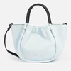 Proenza Schouler Women's Small Ruched Cross Body Tote Bag - Pale Blue - Image 1