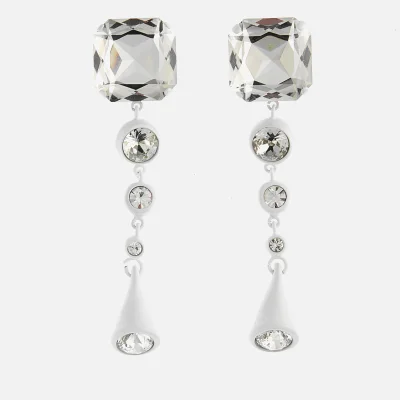 Marni Women's Crystal Earrings - Lily White