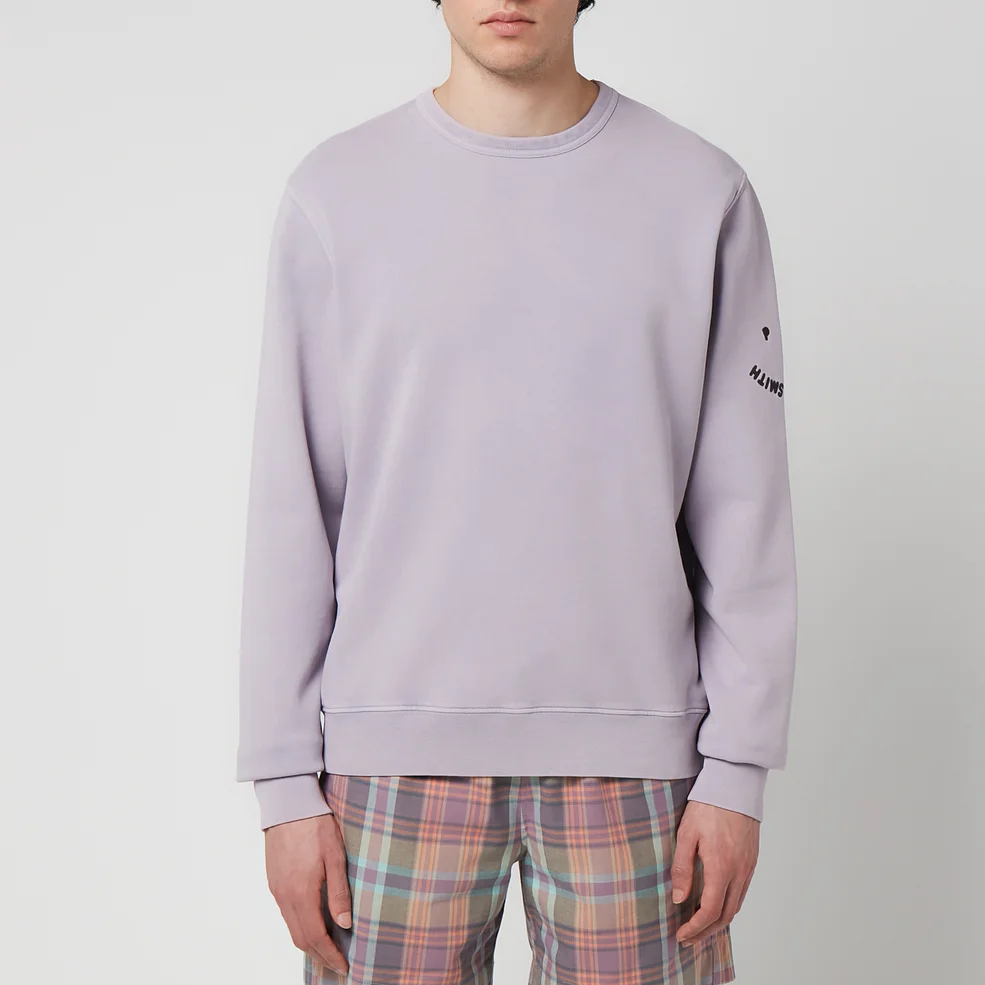 PS Paul Smith Men's Happy Sweatshirt - Purple Image 1