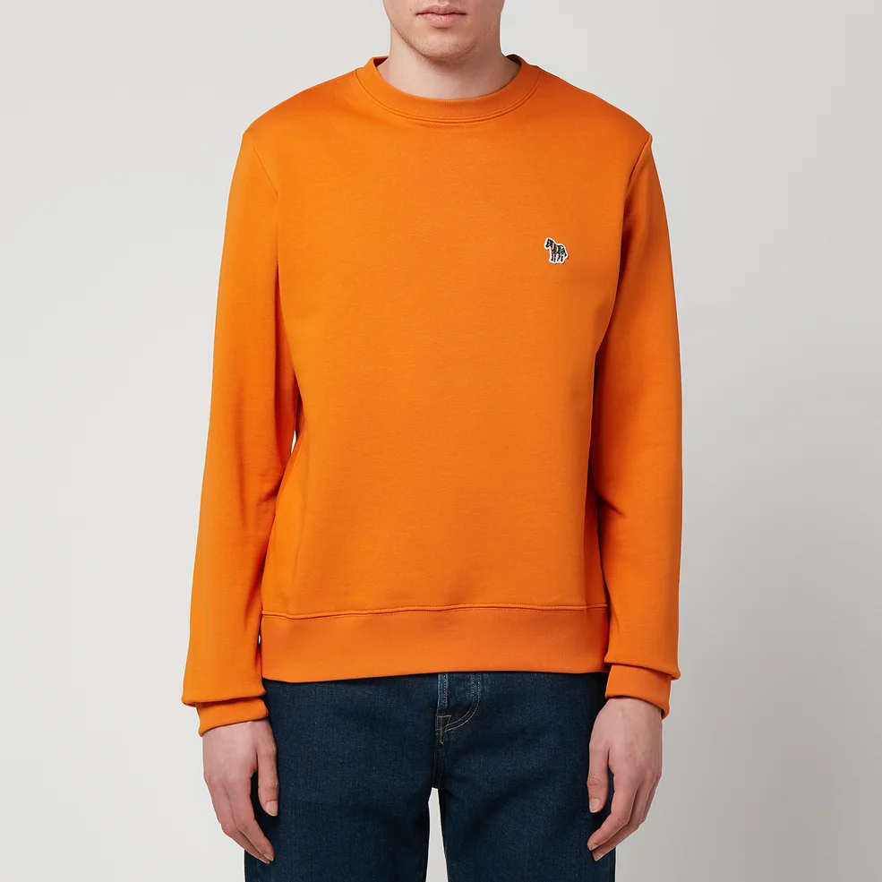 PS Paul Smith Men's Regular Fit Sweatshirt - Orange Image 1
