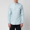PS Paul Smith Men's Tailored Fit Long Sleeve Zebra Shirt - Blue - Image 1