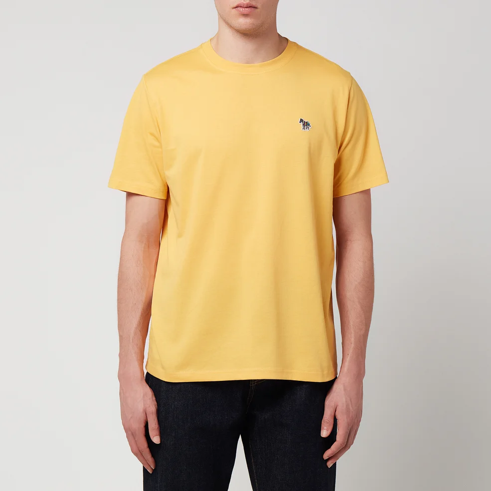 PS Paul Smith Men's Zebra Regular Fit T-Shirt - Yellow Image 1