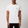 Balmain Men's Flock T-Shirt - White/Black - Image 1