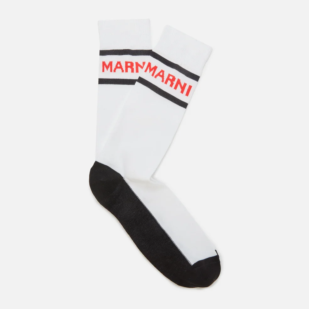 Marni Men's Sports Socks - Lilly White Image 1