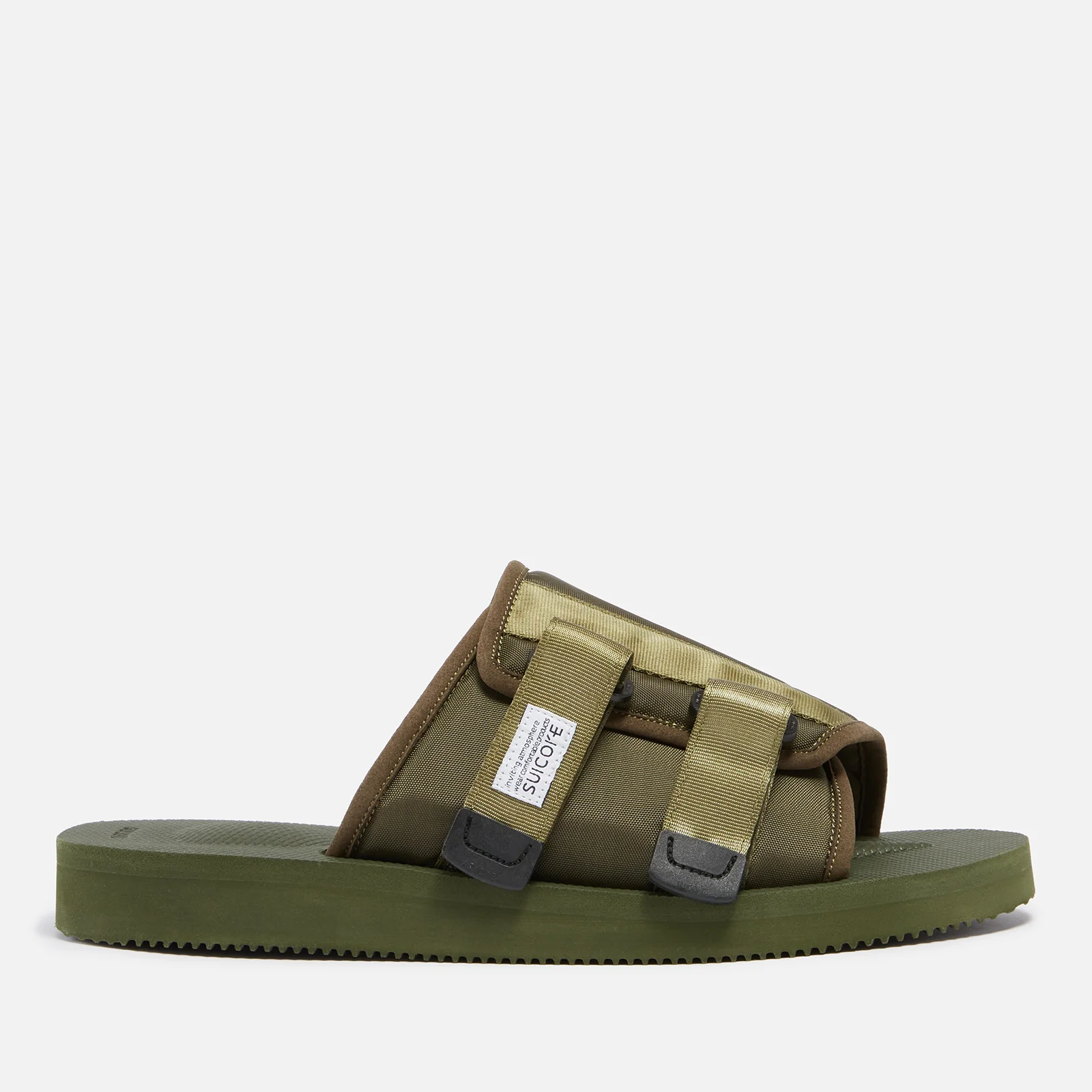 Suicoke Men's Kaw-Cab Slide Sandals - Olive Image 1