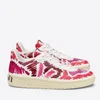 Veja X Marni Women's Leather Low Top Trainers - Ruby - Image 1