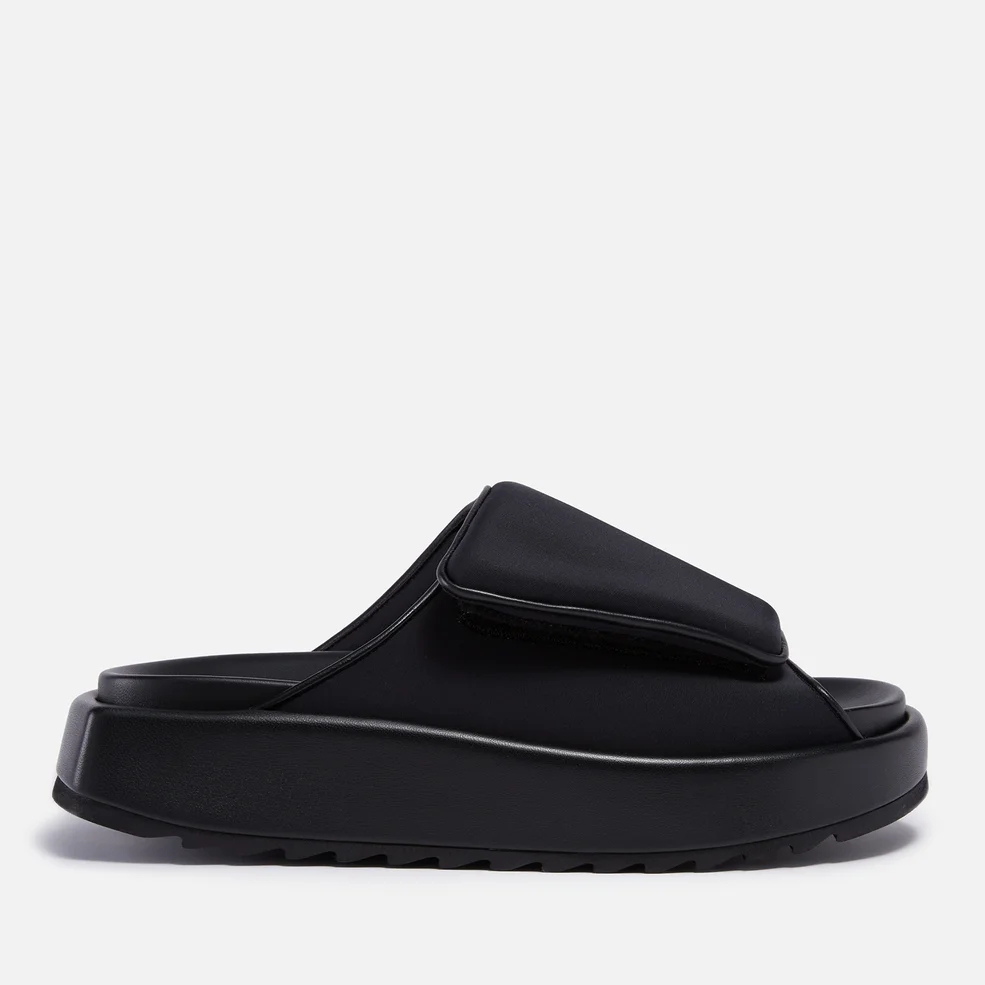 GIABORGHINI Women's Gia 1 Scuba Slide Sandals - Black Image 1