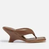 GIA BORGHINI Women's Gia 6 Leather Heeled Sandals - Coffee Brown - Image 1