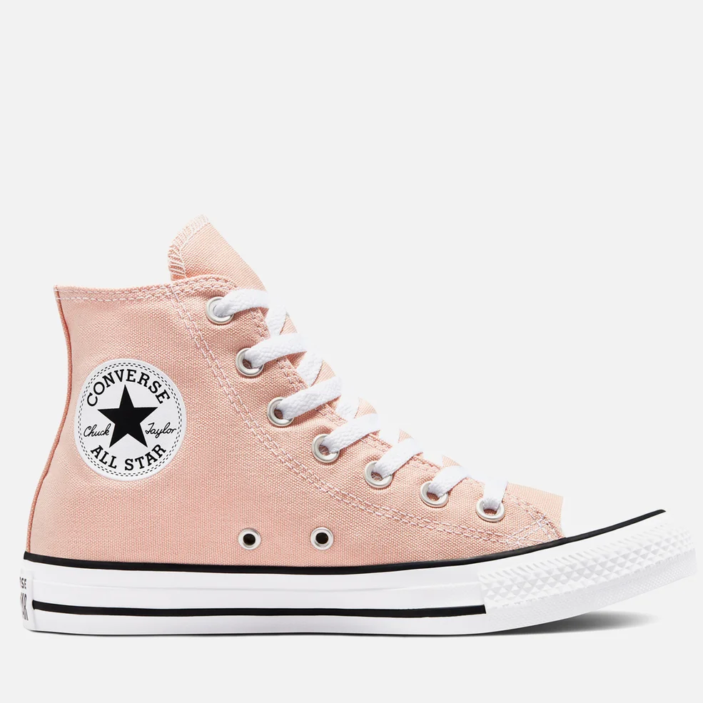 Converse Women's Chuck Taylor All Star Hi-Top Trainers - Pink Clay/White/Black Image 1