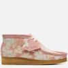 Clarks Originals Women's Secret Garden Wallabee Boots - Pink Floral - Image 1