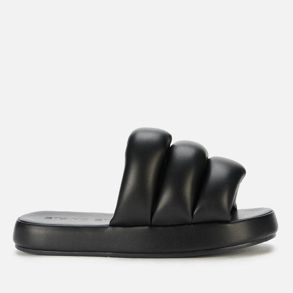 Stand Studio Women's Keira Slide Sandals - Black Image 1