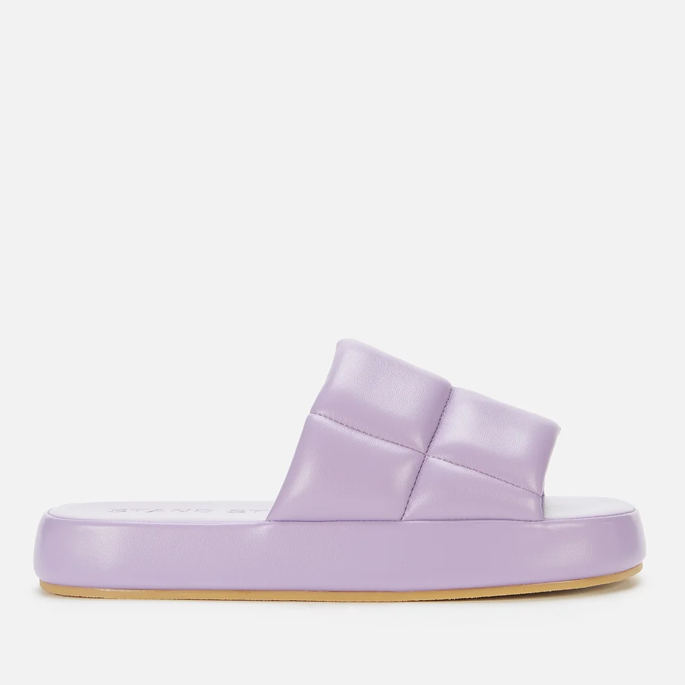 Stand Studio Women's Lyrah Slide Sandals - Powder Purple Image 1