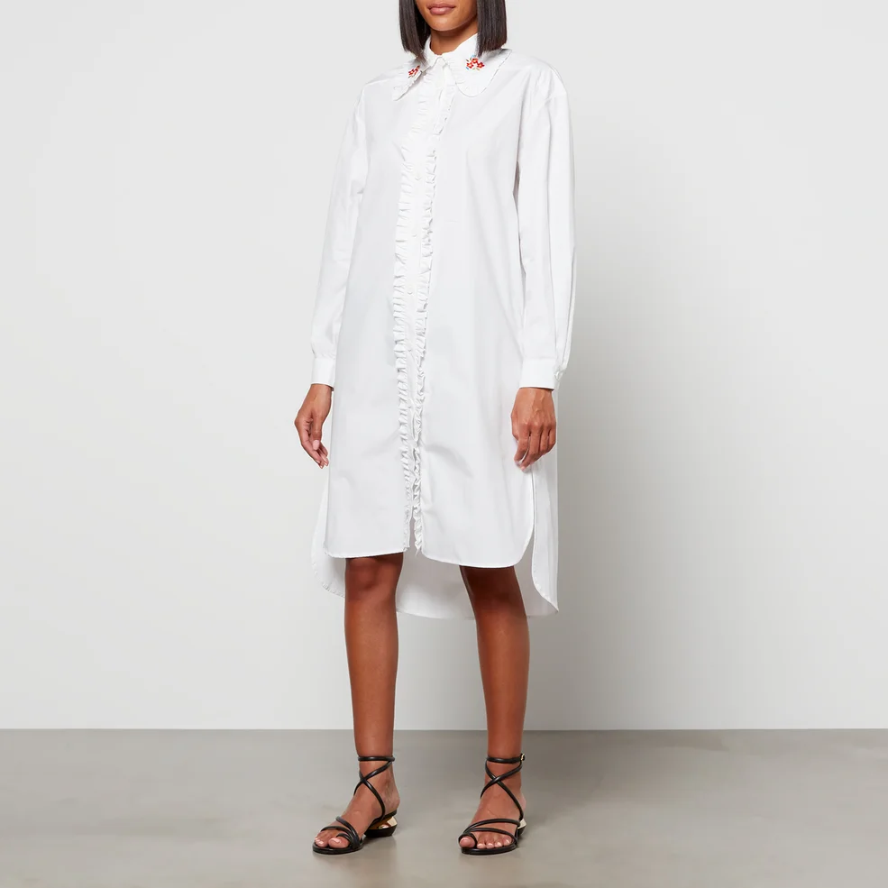 Naya Rea Women's Nastia Shirt Dress - White Image 1