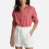 Polo Ralph Lauren Women's Long Sleeve Shirt - Adirondack Berry - Image 1