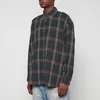 Our Legacy Borrowed Bd Check Brushed Shirt - Image 1