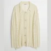 Our Legacy Big Sheer Cable Knit Cardigan - Image 1