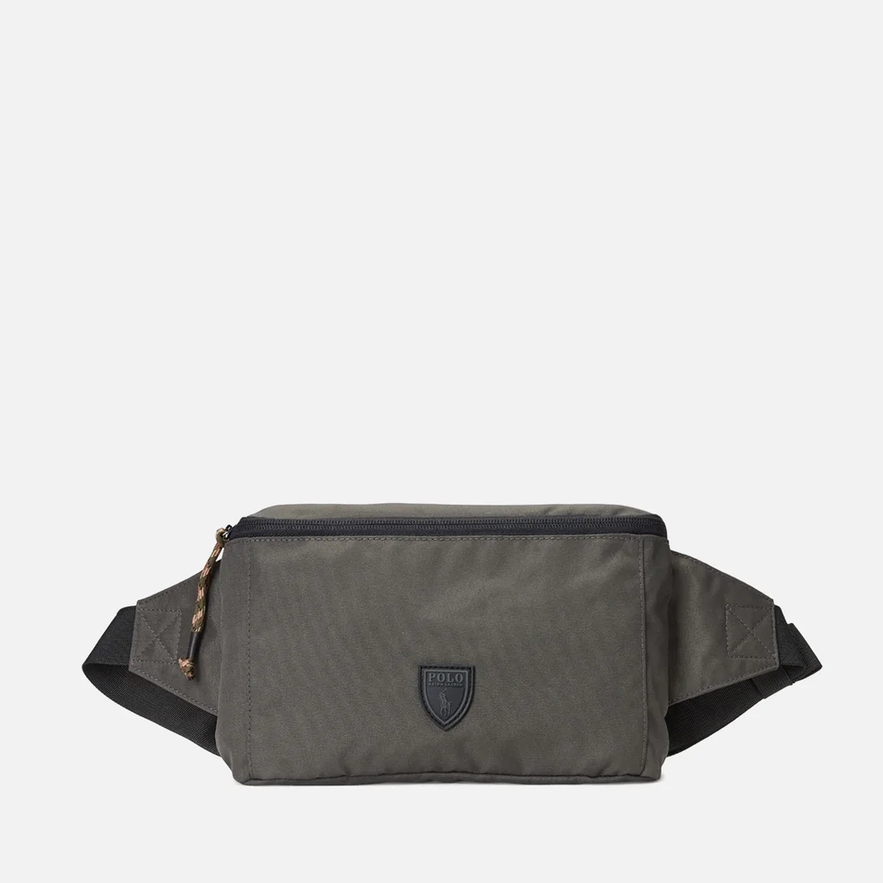 Polo Ralph Lauren Men's Lightweight Nylon Waistbag - Charcoal Grey Image 1