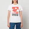 Maison Kitsuné Women's Ed Anthony Burrill Classic T-Shirt - White - Image 1
