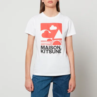 Maison Kitsuné Women's Ed Anthony Burrill Classic T-Shirt - White