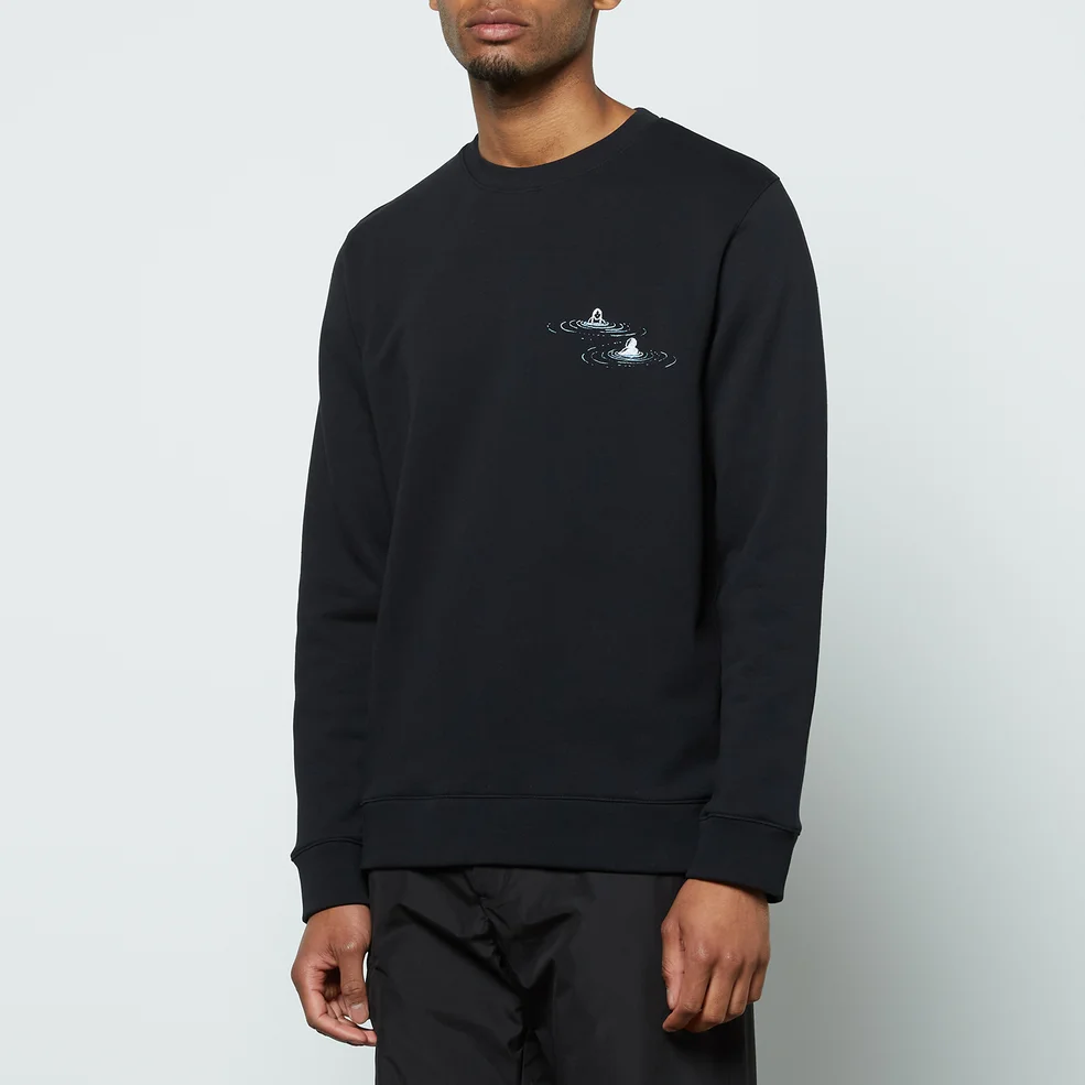 Norse Projects Men's Vagnnorse X Daniel Frost Swimmers Sweatshirt - Black Image 1