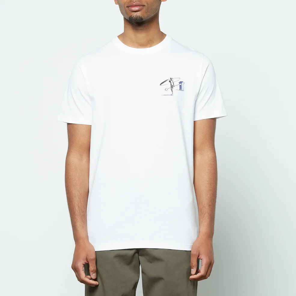 Norse Projects Men's Niels Norse X Daniel Frost Kayak T-Shirt - White Image 1