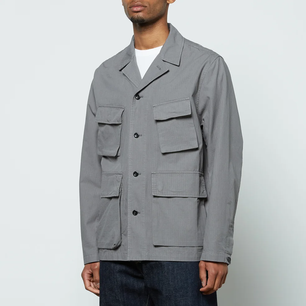 Norse Projects Men's Mads Ripstop Tab Series Jacket - Magnet Grey Image 1