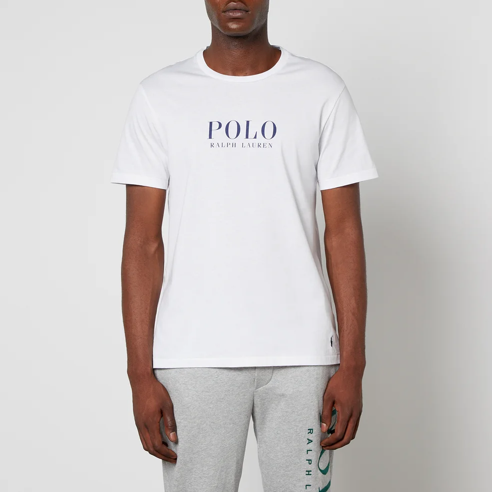 Polo Ralph Lauren Men's Boxed Logo T-Shirt - White Image 1