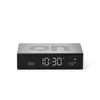 Lexon FLIP Premium Alarm Clock - Aluminium Polished - Image 1