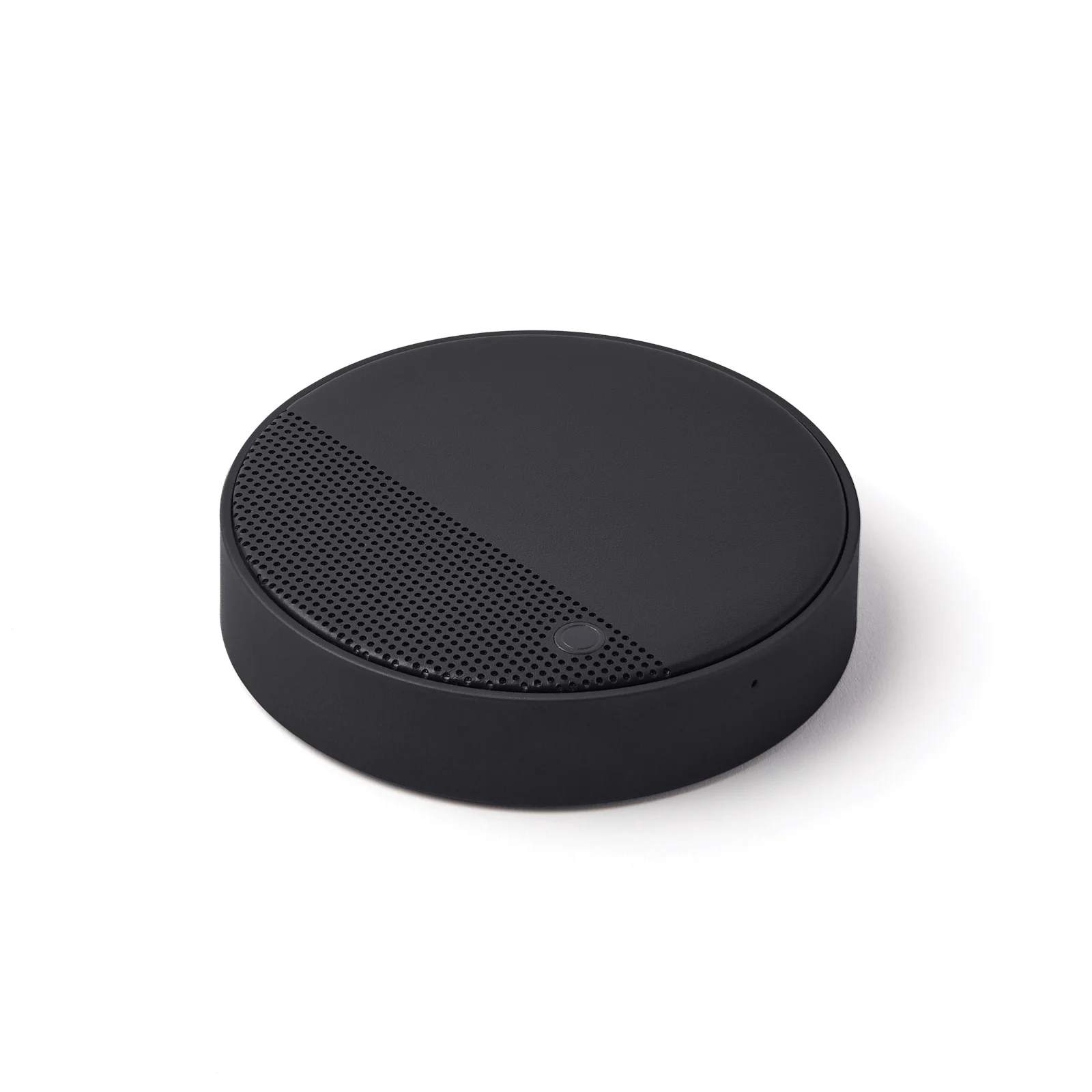 Lexon OSLO Energy + Bluetooth Speaker + Wireless Charger - Black Image 1