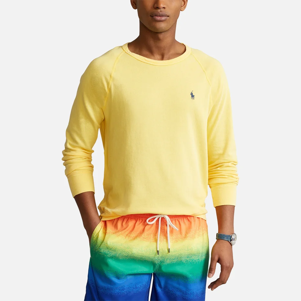 Polo Ralph Lauren Men's Spa Terry Sweatshirt - Yellowfin Image 1